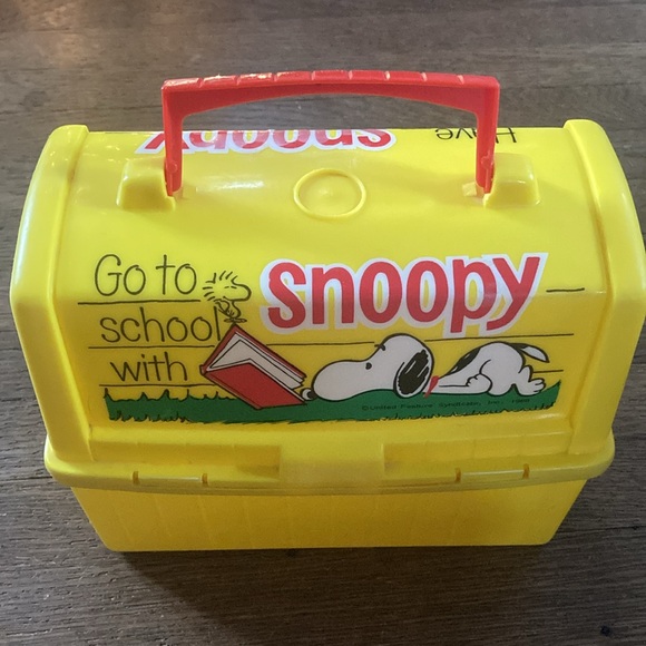 Thermos | Other | Vintage Snoopy Lunch Box | Poshmark